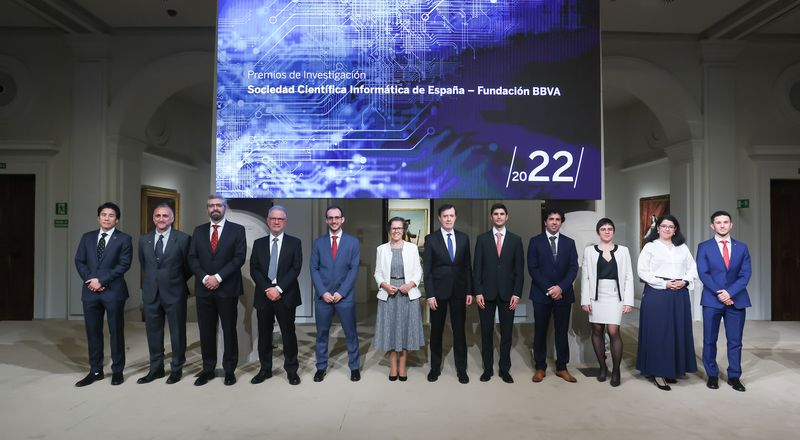 Ceremonia de entrega de los Premios Informática 2022. 