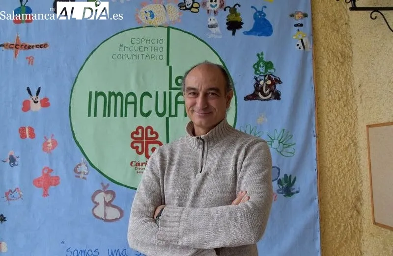 Miguel Ángel Martín, Docente de Cáritas Diocesana de Salamanca. Foto de Carmen Sanchis