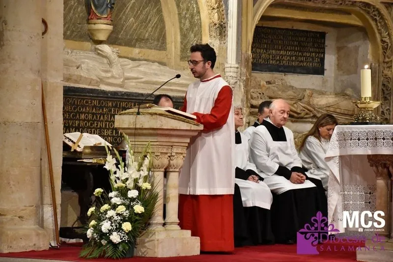 Rito de apertura del Año Jubilar Teresiano en la Catedral de Salamanca. Foto de  MCS Óscar García