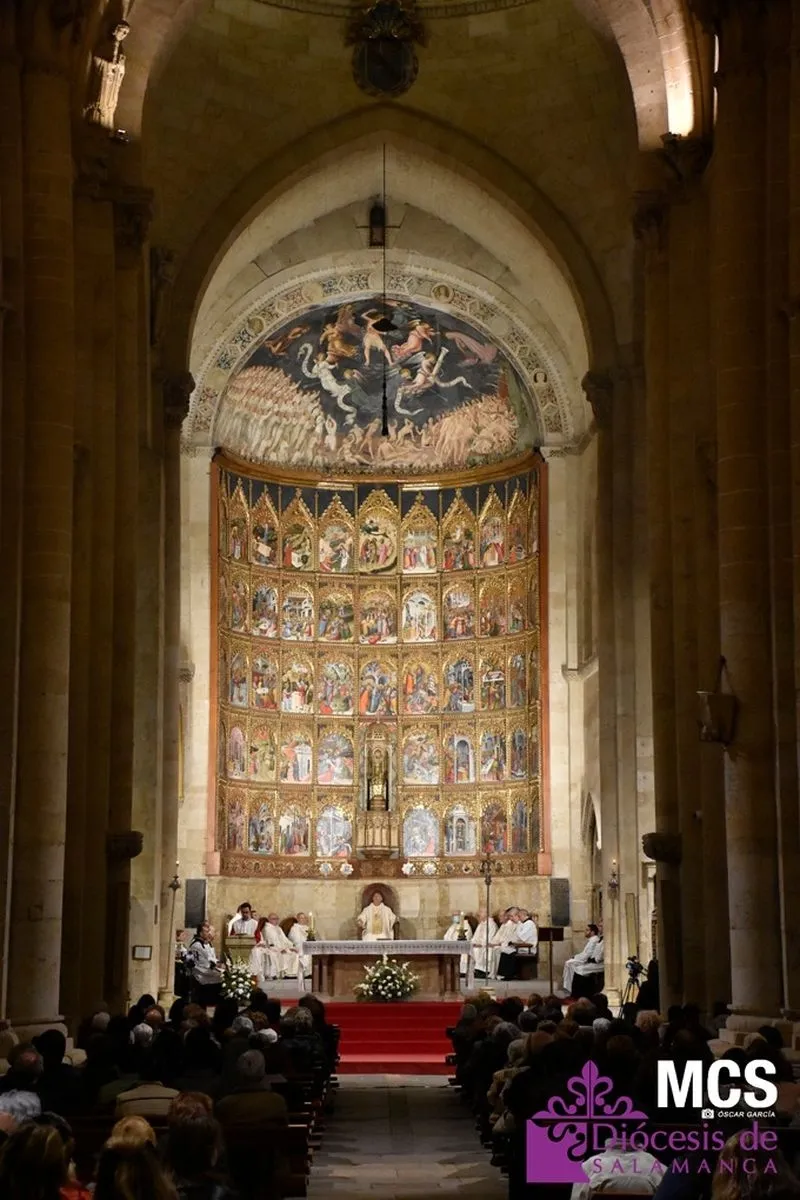 Rito de apertura del Año Jubilar Teresiano en la Catedral de Salamanca. Foto de  MCS Óscar García