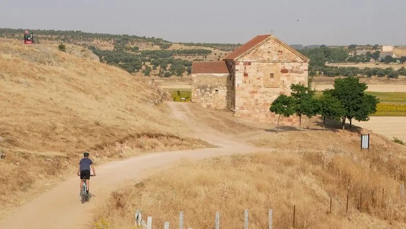Uno de los tramos de la nueva ruta de la Batalla de los Arapiles