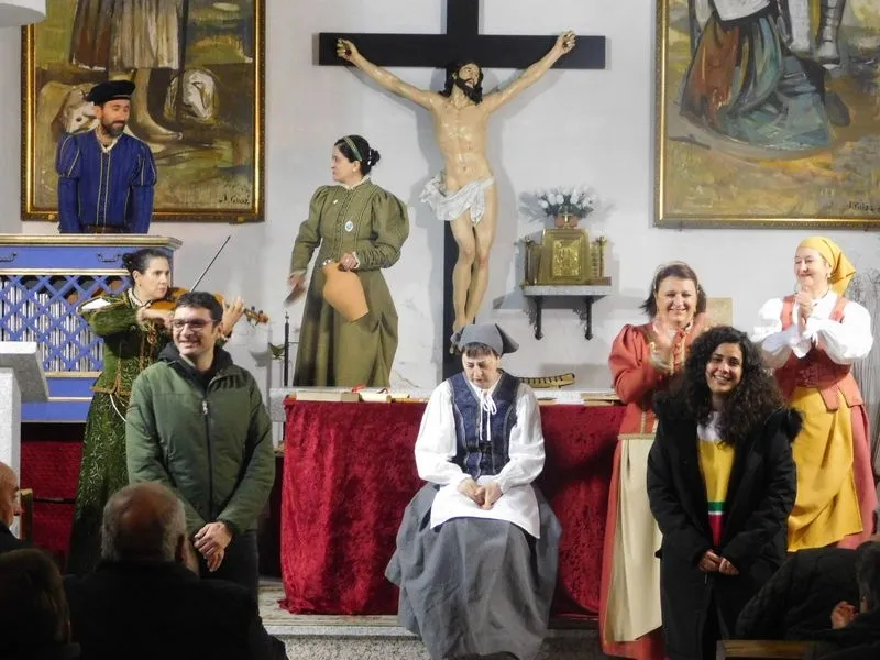 Representación de 'Buscando a Nebrija' en Santa Inés. 