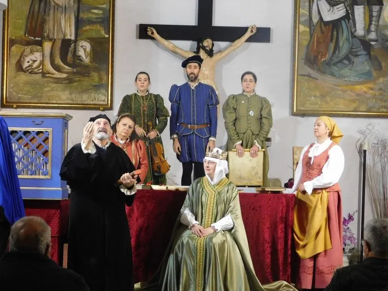 Representación de 'Buscando a Nebrija' en Santa Inés. 