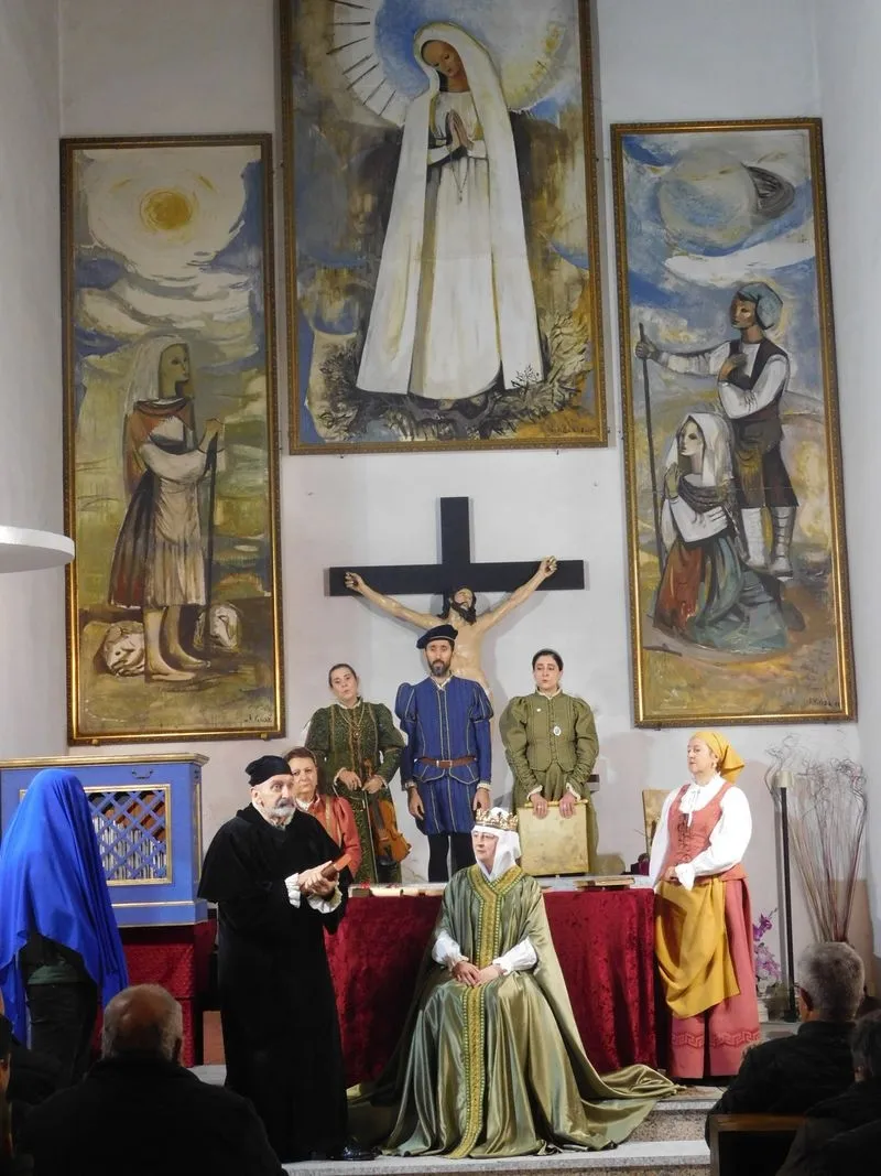 Representación de 'Buscando a Nebrija' en Santa Inés. 
