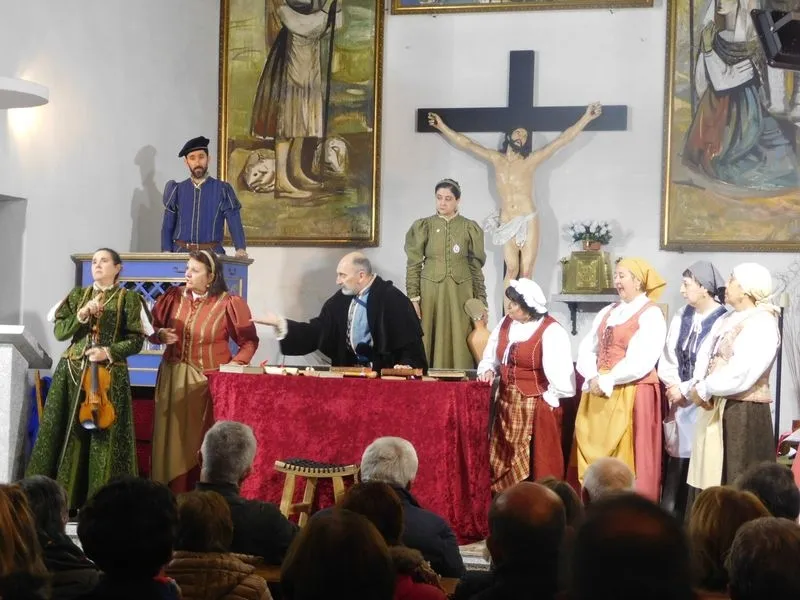Representación de 'Buscando a Nebrija' en Santa Inés. 
