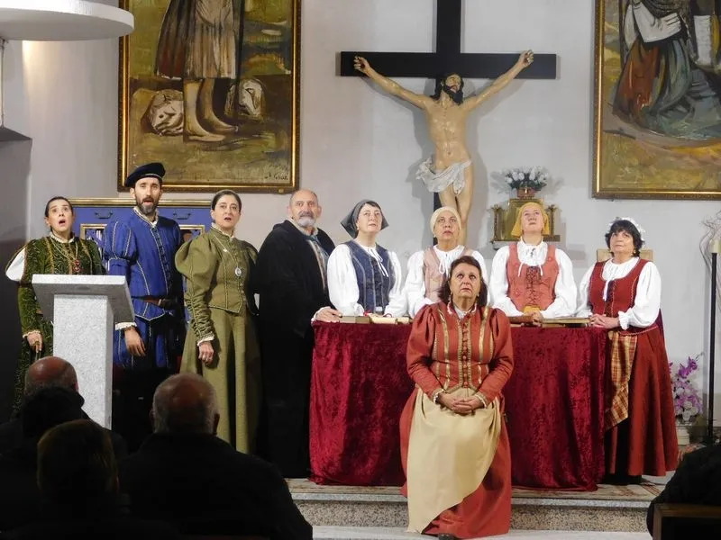 Representación de 'Buscando a Nebrija' en Santa Inés. 