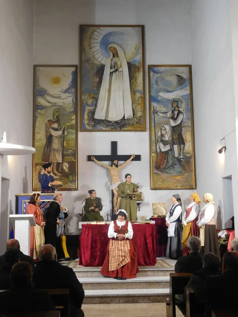 Representación de 'Buscando a Nebrija' en Santa Inés. 