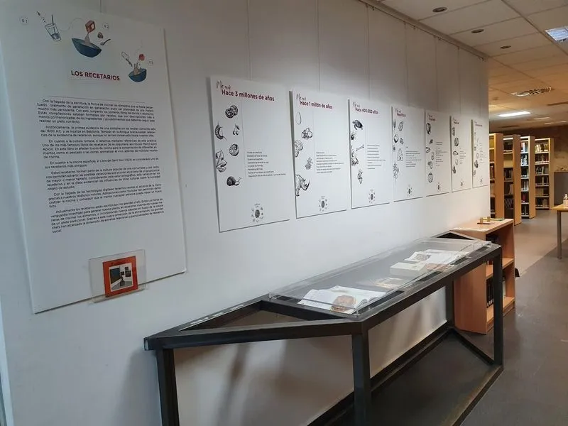 Exposición ‘El lenguaje y la dieta' en la Biblioteca Pública Municipal de Villamayor