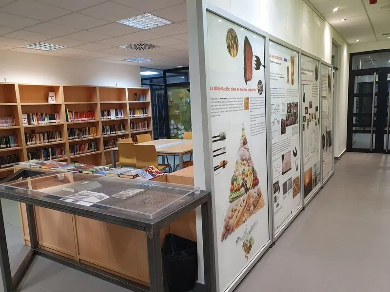 Exposición ‘El lenguaje y la dieta' en la Biblioteca Pública Municipal de Villamayor