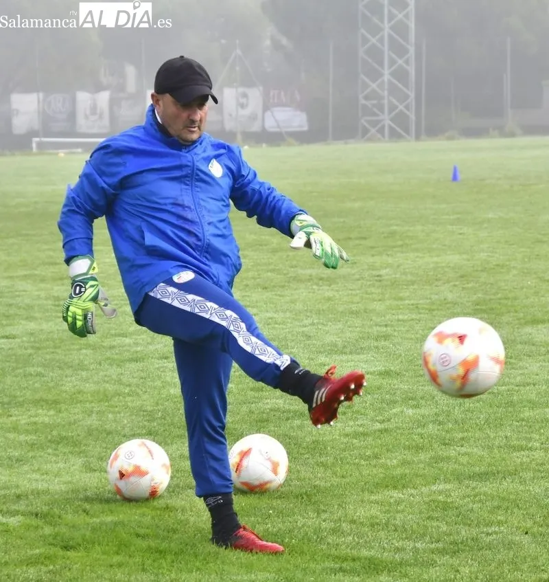 Galería de imágenes de Miguel, Mike y Luis entrenando con el Salamanca UDS / Fotos: RTV