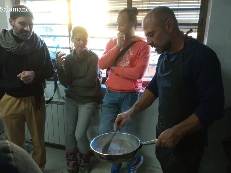 Jornada en Monleras sobre el aprovechamiento de la bellota como recurso alimenticio