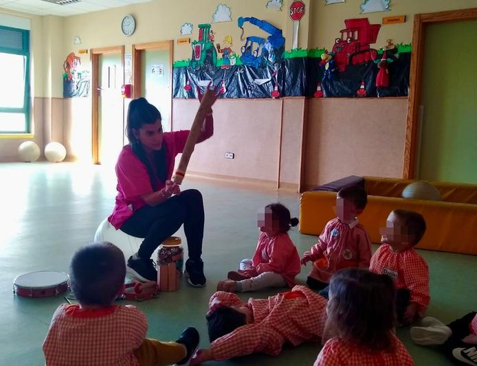 Foto 1 - Programa de musicoterapia en la Escuela Municipal Infantil