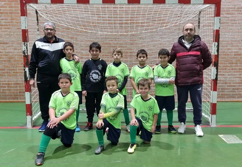 Distintos equipos que compiten en los Juegos Escolares bajo el nombre de Unión Deportiva Vitigudino   