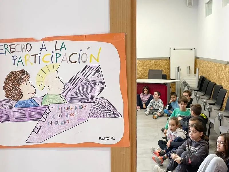 Consejo de Infancia en el Ayuntamiento de Carbajosa de la Sagrada