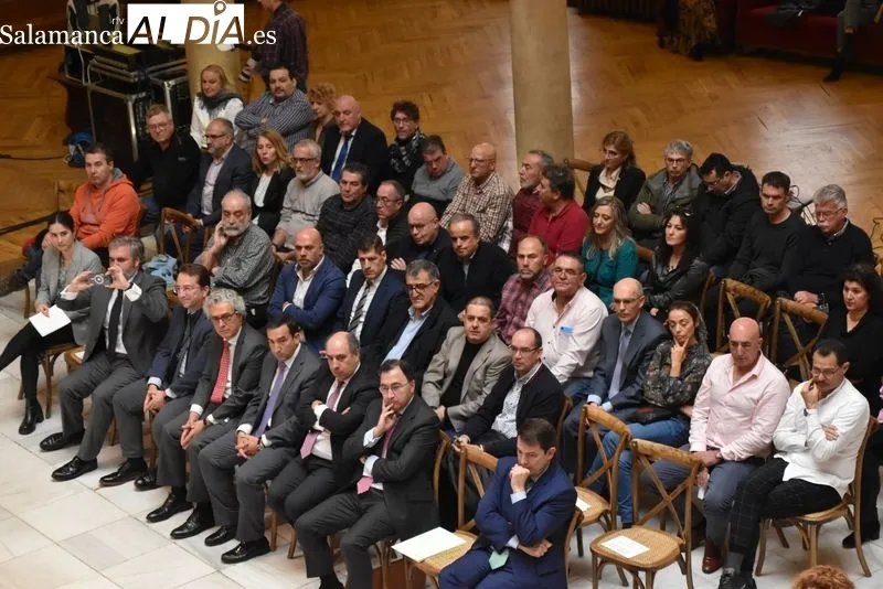 Celebración de Aqualia Salamanca, en el Casino, con motivo de su 25 aniversario. Foto de Vanesa Martins
