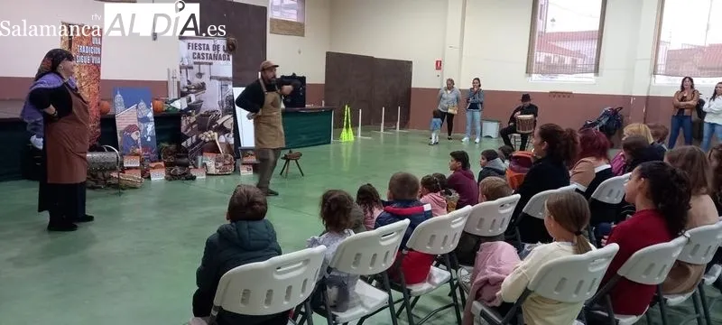 Foto 5 - Galinduste asa 50 kilos de casta&ntilde;as para sus vecinos