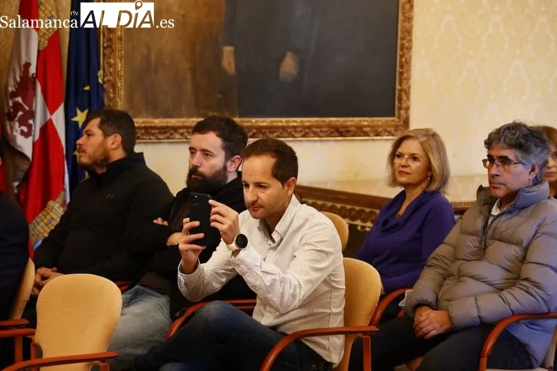 Presentación en el Ayuntamiento de Salamanca de la VI Semana de las Legumbres. Foto de David Sañudo