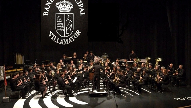 Banda de Música de Villamayor. Foto de archivo