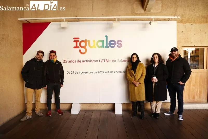 Inauguración de esta muestra en la Casa de las Conchas. Foto de David Sañudo