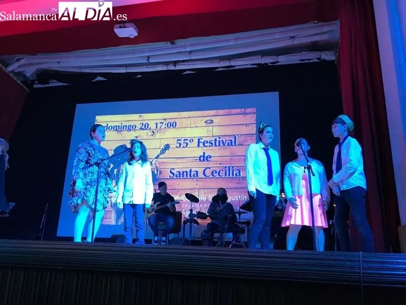 Festival de Santa Cecilia en el colegio San Agustín