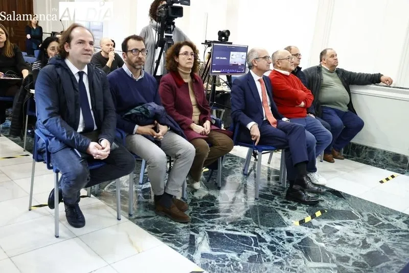 La Diputación de Salamanca presentaba esta mañana el proyecto del futuro Centro de Transferencia del Conocimiento al Sector Primario. Foto de David Sañudo