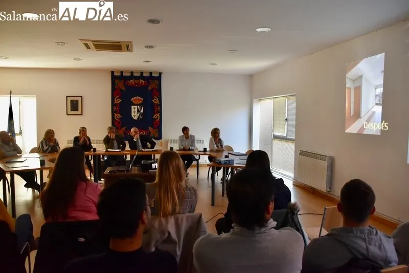Clausura de los cursos de Formación y Empleo del Ecyl en Doñinos de Salamanca. Foto de Vanesa Martins