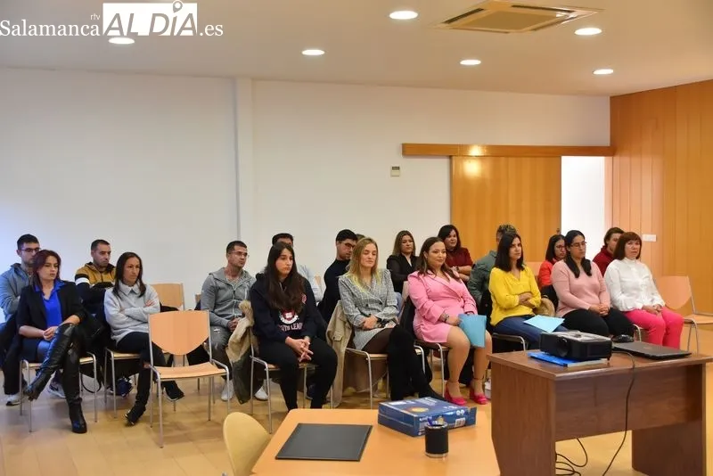 Clausura de los cursos de Formación y Empleo del Ecyl en Doñinos de Salamanca. Foto de Vanesa Martins