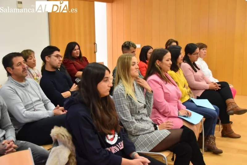 Clausura de los cursos de Formación y Empleo del Ecyl en Doñinos de Salamanca. Foto de Vanesa Martins
