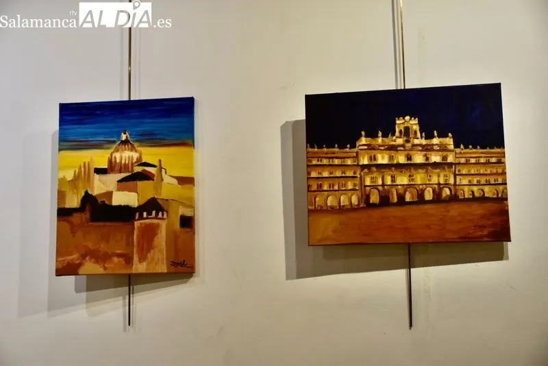Exposición de la Fundación Aviva en el Espacio Joven. Foto de Vanesa Martins