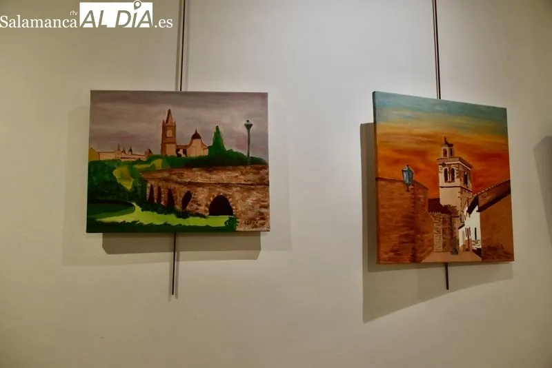 Exposición de la Fundación Aviva en el Espacio Joven. Foto de Vanesa Martins