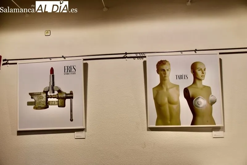 Exposición ‘Mujer-ES, no más cuentos’, de la artista Coral Corona en la Casa de la Mujer. Foto de Vanesa Martins