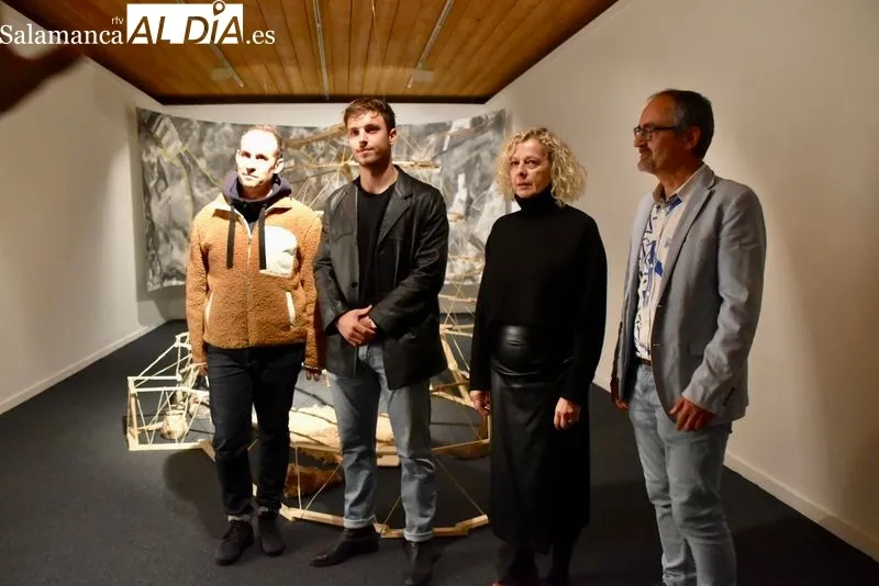 Inauguración de la muestra 'Habitares' en el Espacio de Arte Experimental, Hospedería Fonseca. Foto de Vanesa Martins