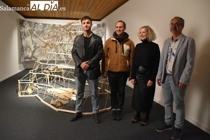 Inauguración de la muestra 'Habitares' en el Espacio de Arte Experimental, Hospedería Fonseca. Foto de Vanesa Martins