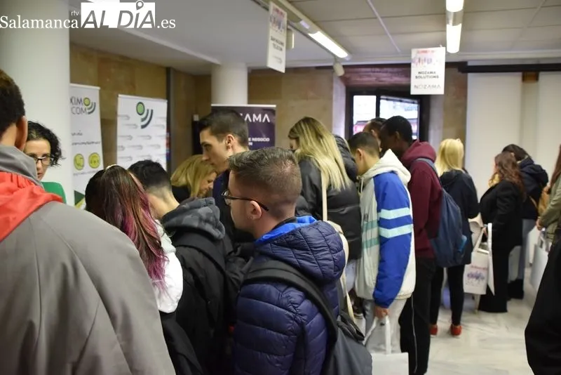 I Feria de Empleo y Emprendimiento de Salamanca, en la Cámara de Comercio. Foto de Vanesa Martins