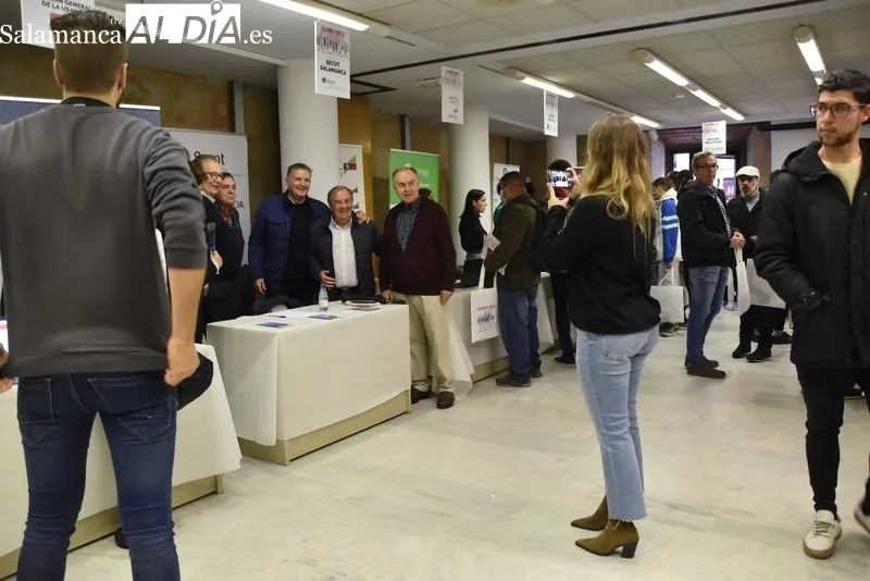 I Feria de Empleo y Emprendimiento de Salamanca, en la Cámara de Comercio. Foto de Vanesa Martins