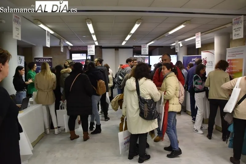 I Feria de Empleo y Emprendimiento de Salamanca, en la Cámara de Comercio. Foto de Vanesa Martins
