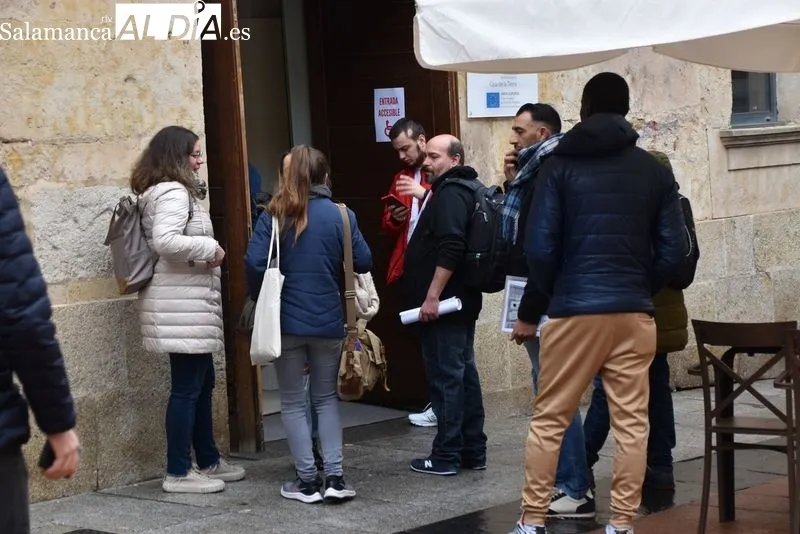I Feria de Empleo y Emprendimiento de Salamanca, en la Cámara de Comercio. Foto de Vanesa Martins