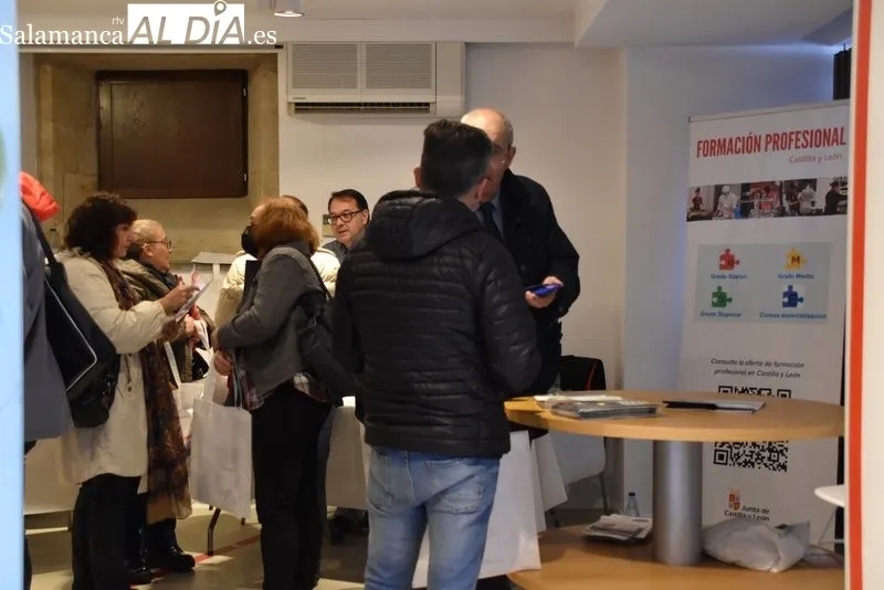I Feria de Empleo y Emprendimiento de Salamanca, en la Cámara de Comercio. Foto de Vanesa Martins