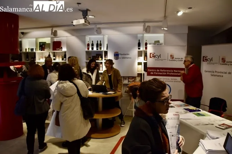 I Feria de Empleo y Emprendimiento de Salamanca, en la Cámara de Comercio. Foto de Vanesa Martins
