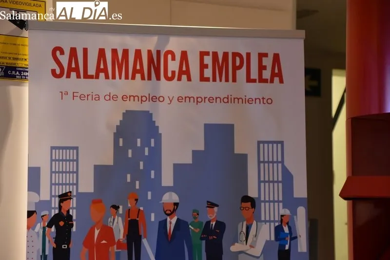 I Feria de Empleo y Emprendimiento de Salamanca, en la Cámara de Comercio. Foto de Vanesa Martins