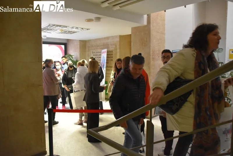 I Feria de Empleo y Emprendimiento de Salamanca, en la Cámara de Comercio. Foto de Vanesa Martins