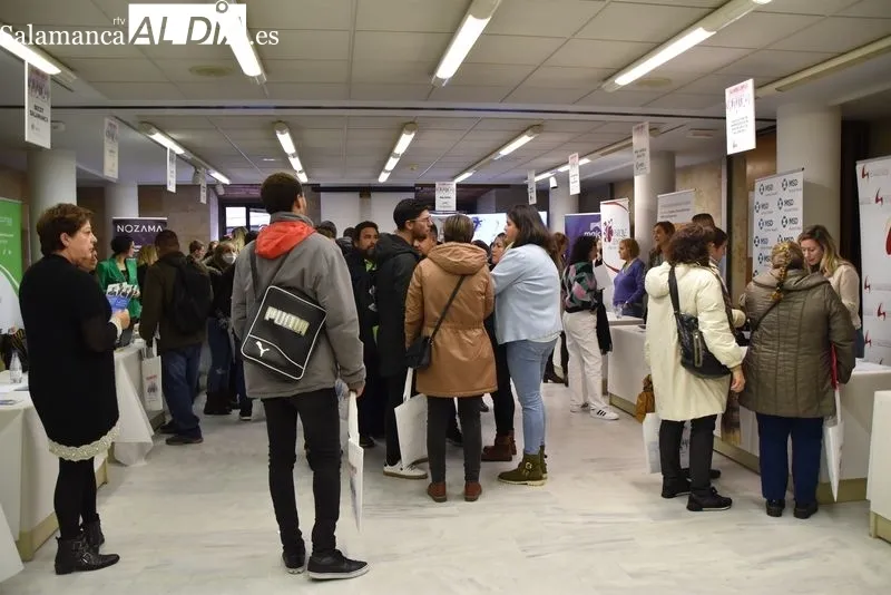 I Feria de Empleo y Emprendimiento de Salamanca, en la Cámara de Comercio. Foto de Vanesa Martins