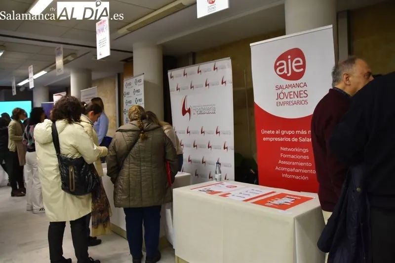I Feria de Empleo y Emprendimiento de Salamanca, en la Cámara de Comercio. Foto de Vanesa Martins