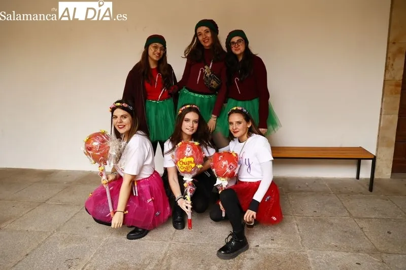Fiestas de la Facultad de Educación de la Universidad de Salamanca en el Palacio Solís. Foto de David Sañudo