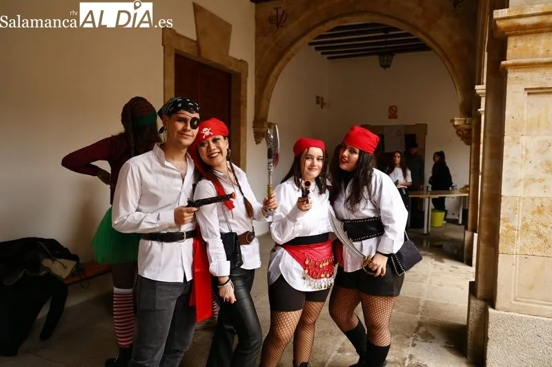 Fiestas de la Facultad de Educación de la Universidad de Salamanca en el Palacio Solís. Foto de David Sañudo