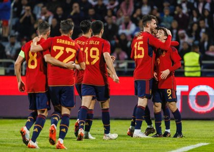 España, en su victoria ante Jordania / EP