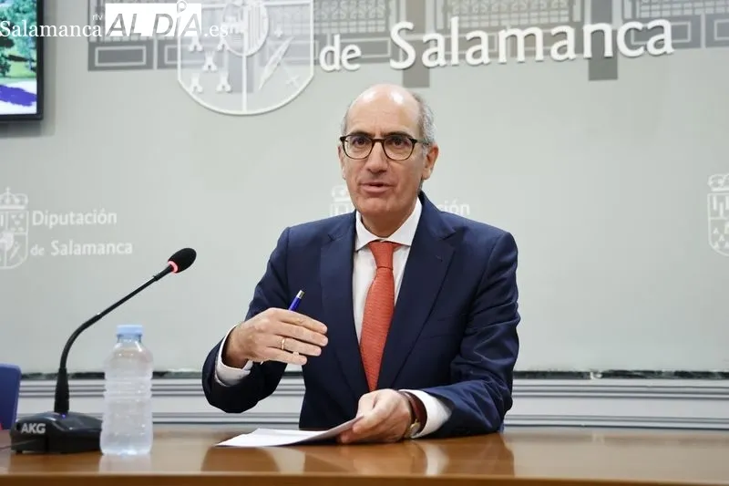 La Diputación de Salamanca presentaba esta mañana el proyecto del futuro Centro de Transferencia del Conocimiento al Sector Primario. Foto de David Sañudo