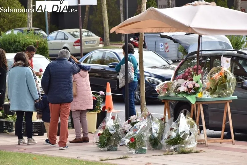 El cementerio y sus alrededores en la mañana de este martes, Día de Todos los Santos. Fotos: Vanesa Martins