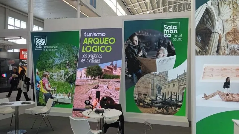Espacio dedicado a Salamanca en la Feria de Turismo Interior, en Valladolid