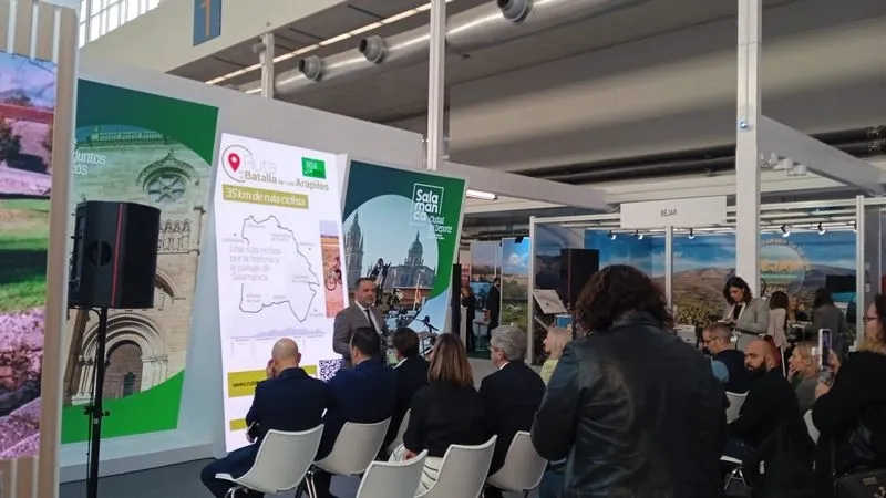 Espacio dedicado a Salamanca en la Feria de Turismo Interior, en Valladolid